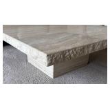 LR - Stone International Italian Marble Coffee Table