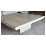 LR - Stone International Italian Marble Coffee Table