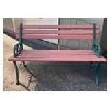 G - Vintage Patio Bench