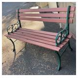 G - Vintage Patio Bench