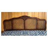 LBR - Vintage King Cane Bed Frame