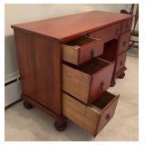 BR1 - Vintage Maple Desk With Chair