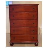 BR1 - Vintage William and Mary Style Mahogany Chest of Drawers