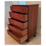 BR1 - Vintage William and Mary Style Mahogany Chest of Drawers