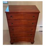 BR1 - Vintage William and Mary Style Mahogany Chest of Drawers