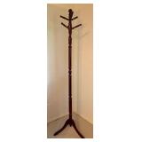 BR1 - Vintage Wooden Coat Rack