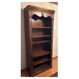 BR3 - Vintage Wood Open Bookcase