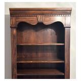 BR3 - Vintage Wood Open Bookcase