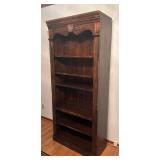 BR3 - Vintage Wood Open Bookcase