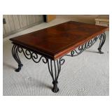 LLR - Wood & Metal Coffee Table
