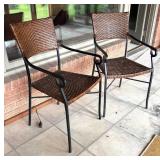 LP - Woven Patio Chairs (Lot of 2)