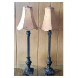 LBR - Pair of Table Lamps 31 in Tall