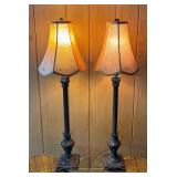 LBR - Pair of Table Lamps 31 in Tall