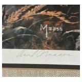 LLR - Vintage David Maass Wildlife Heritage Ruffed Grouse Signed Print 250/500 Framed