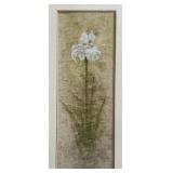 BR1 - B.J. Zhang Floral Print Trio Framed