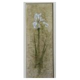 BR1 - B.J. Zhang Floral Print Trio Framed