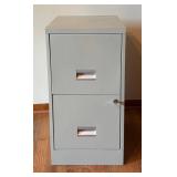 BR3 - Metal 2-Drawer File Cabinet