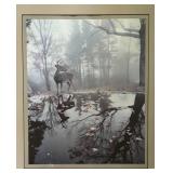 BR1 - Thomas D. Mangelsen Whitetail Reflections Print Framed