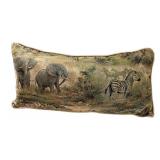 BR1 - Accent Pillow Trio Leopard Print & Wildlife Lumbar