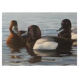 LLR - Phil Scholer Limited Edition Duck Print 308/750 Framed