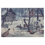 LLR - Les C. Kouba in Shelter Limited Edition Print 2386/3000 Framed