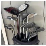 G - Henry Griffitts Tour Edge Top Flite Golf Club Set With Bag