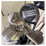 G - Henry Griffitts Tour Edge Top Flite Golf Club Set With Bag