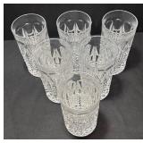 K - Gorham Fairfax Crystal Highball Tumblers (Lot of 6)