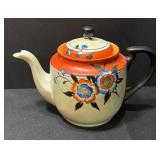 K - Vintage Floral Tea Set Teapot Cup Saucers Plates