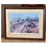 LLR - Les C. Kouba Leavin' Shelter Signed Numbered Print 2386/5000