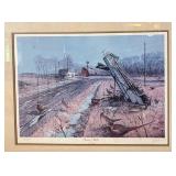 LLR - Les C. Kouba Leavin' Shelter Signed Numbered Print 2386/5000