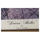 LLR - Les C. Kouba Leavin' Shelter Signed Numbered Print 2386/5000