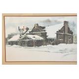 LLR - Dave Riebe Winter Winds Framed Print