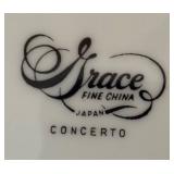 LR - Vintage Grace Concerto China Dinnerware Set (Lot of 68)