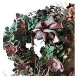 LR - Mixed Faux and Dried Floral Wreaths and Sprays