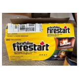FR - Fireplace Tool Set, Log Holder, Fire Starters & Lighters Mixed Lot