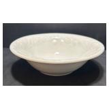 K - Gibson Embossed Fruit Dinnerware Set (Lot of 8)