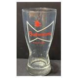 K - Budweiser Pilsner Glasses Set of 8