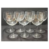 FR - Stemmed Wine Glasses (Lot of 7)