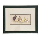 K - Art LaMey Duck Print Trio Framed (Lot of 3)