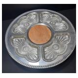 FR - Vintage Silver Plated Serving Platter and Bowl Set (Lot of 4)
