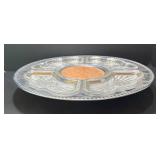 FR - Vintage Silver Plated Serving Platter and Bowl Set (Lot of 4)