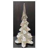 FR - Glass Christmas Trees (Lot of 2)