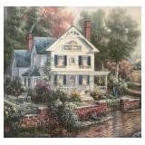 BR1 - Vintage Carl Valente Island Home Print