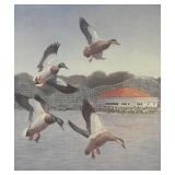 BR1 - Les Kouba Mallards Visit Excelsior Limited Edition Print 975/2000