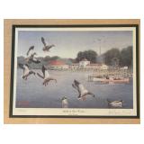 BR1 - Les Kouba Mallards Visit Excelsior Limited Edition Print 975/2000