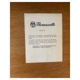 LR - Vintage Thomasville Georgian Style Server/Cabinet