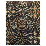H - Patterned Area Rug 63 X 90 in