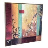 LR - Li-Leger Floral Print on Wood
