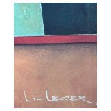 LR - Li-Leger Floral Print on Wood